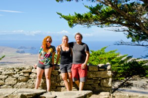 Trusty's crew at the top of Pico de Castello