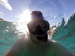 Underwater selfie...